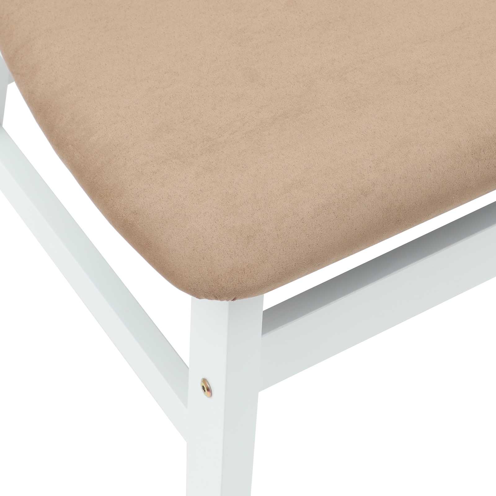 Esszimmerstühle 2 pcs Hellbraun 42 x 47.5 x 81 cm