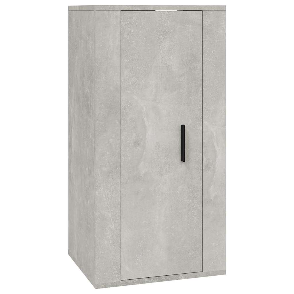 3-tlg. TV-Schrank-Set Weiß Holzwerkstoff