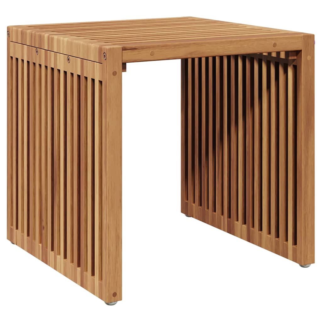Garten-Beistelltisch 3 pcs Braun 33 x 44,5 x 51 cm