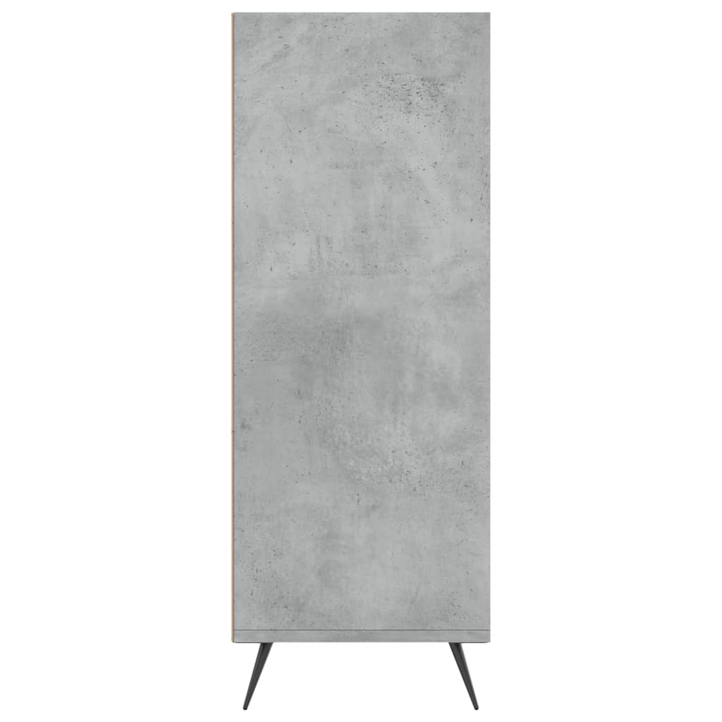 Bücherregal Weiß 69,5x32,5x90 cm Holzwerkstoff