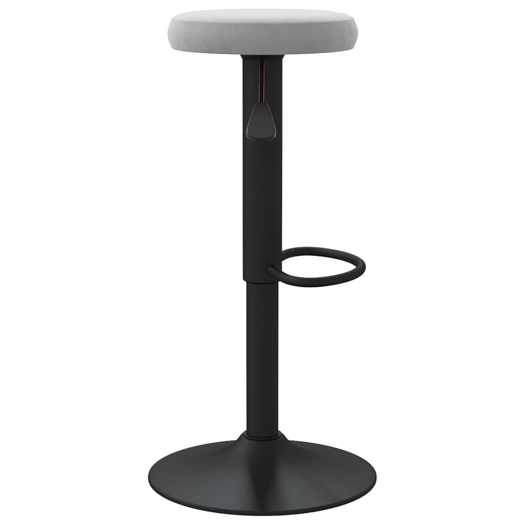 Barhocker 2 Stk. Schwarz Samt