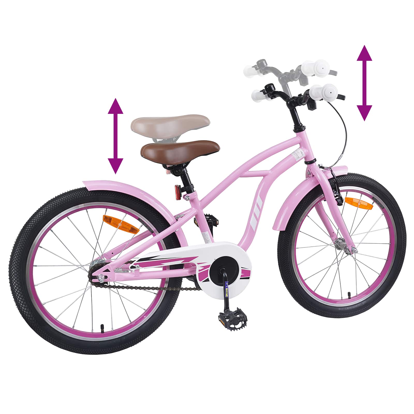 Kinderfahrrad 12 Zoll für 2-4 Jahre alt Hellgrün