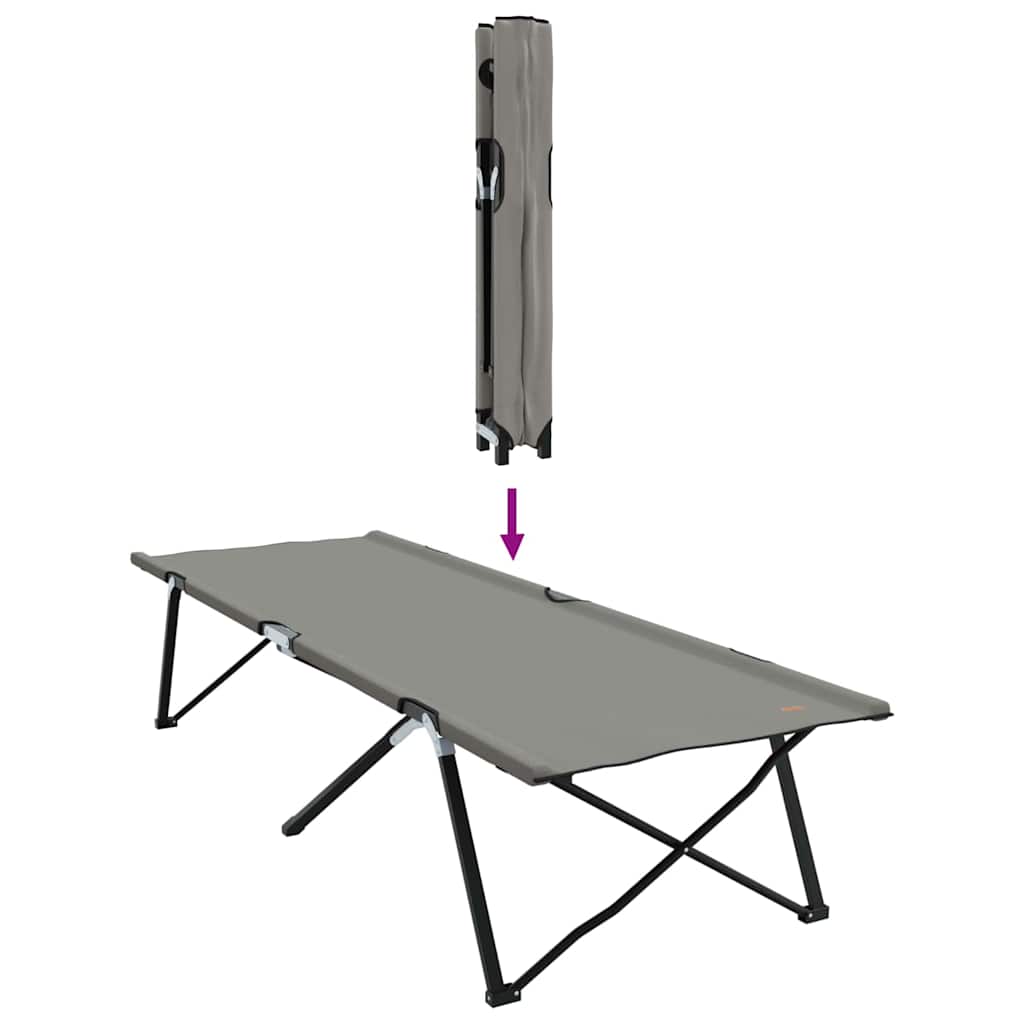 Klapp Schlafbett fürs Camping Blau 206 x 76 x 74 cm