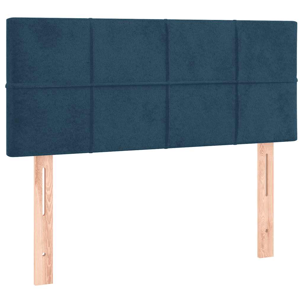 Kopfteil Hellgrau 80x5x118/128 cm Samt