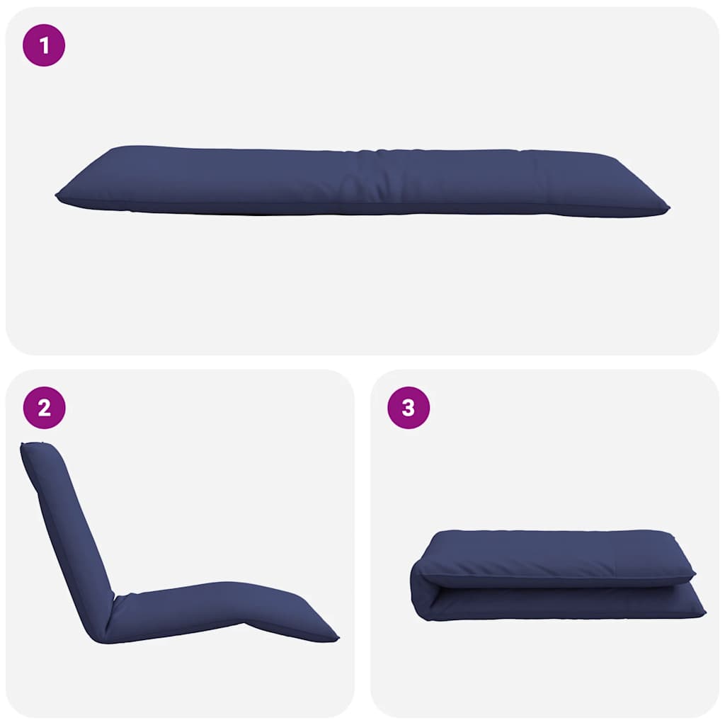 Sonnenliege Klappbar Anthrazit 175x54x8,5 cm Oxford-Gewebe