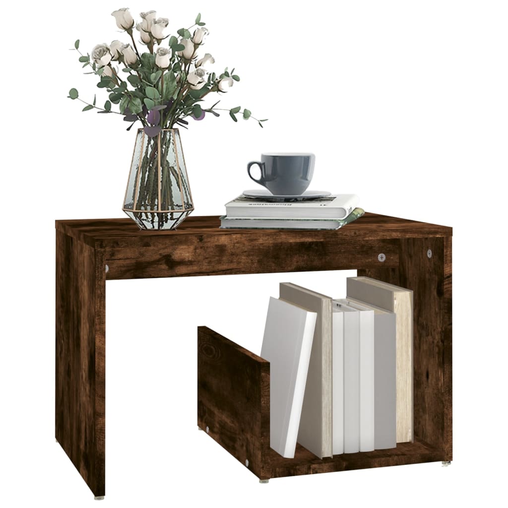 Beistelltisch Weiß 59x36x38 cm Holzwerkstoff