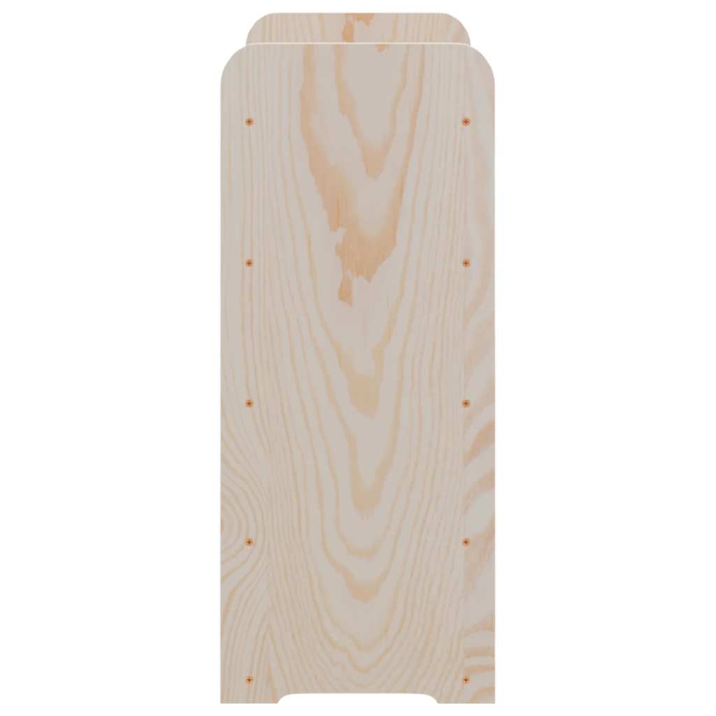 Weinregal 33x25x37 cm Massivholz Kiefer