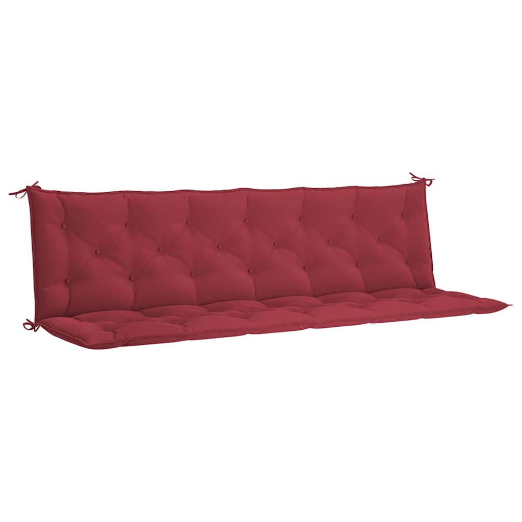 Gartenbank-Auflage Anthrazit 100x(50+50)x7 cm Oxford-Gewebe
