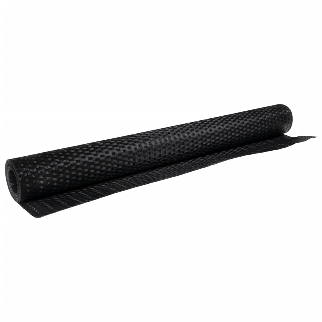 Balkon-Sichtschutz Anthrazit 300x90 cm Poly Rattan