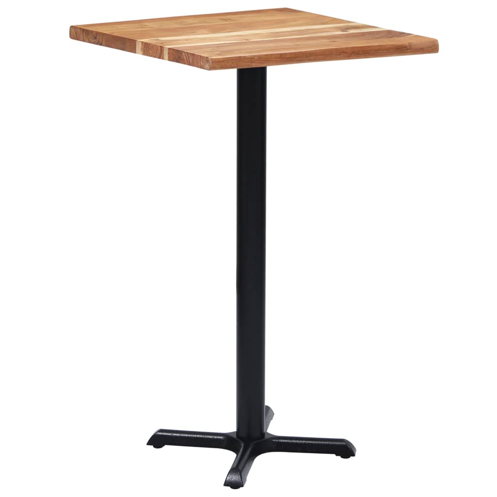 Bistrotisch-Gestell Schwarz 56x56x72 cm Gusseisen