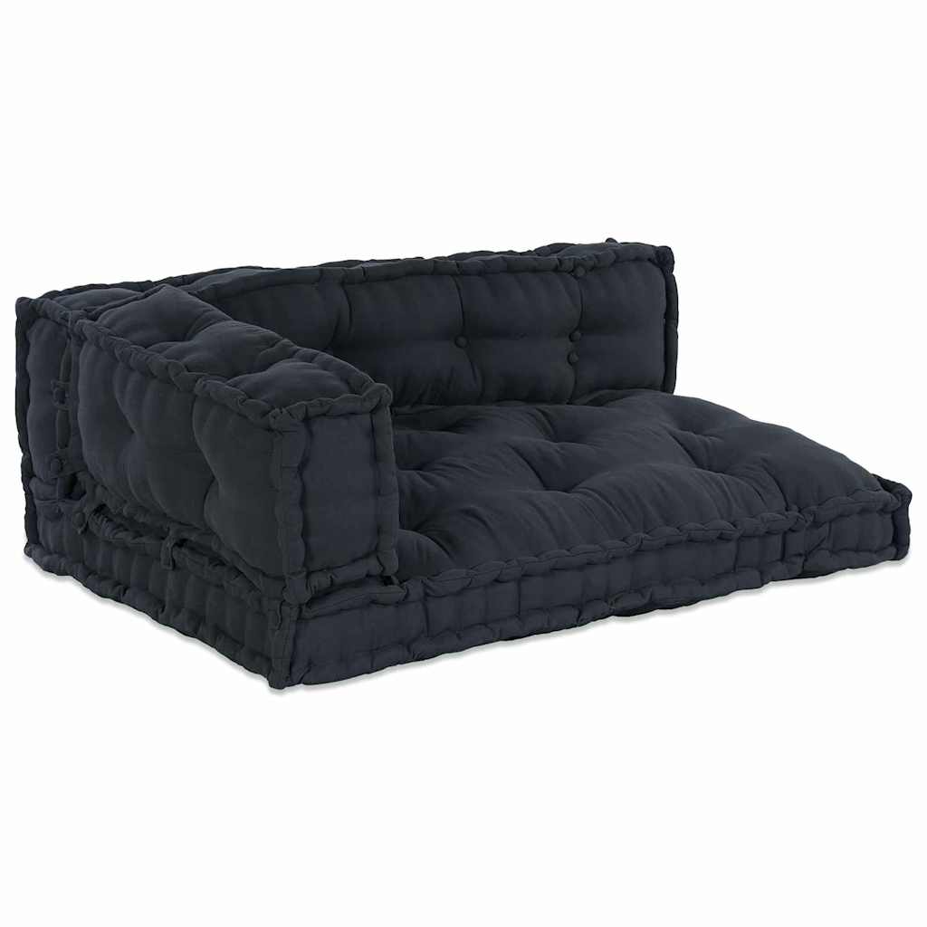 Palettensofa-Auflage Mehrfarbig Stoff Patchwork