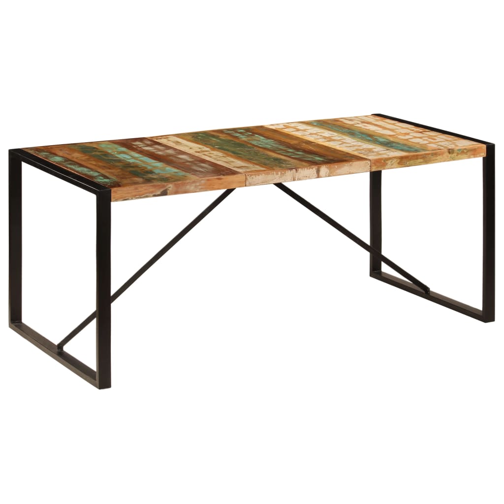 Esstisch 220x100x75 cm Massivholz Akazie