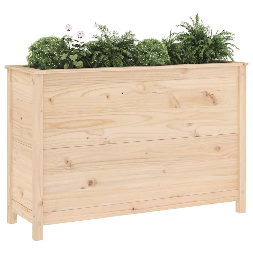 Garten-Pflanzgefäß Wachsbraun 40 x 40 x 39 cm
