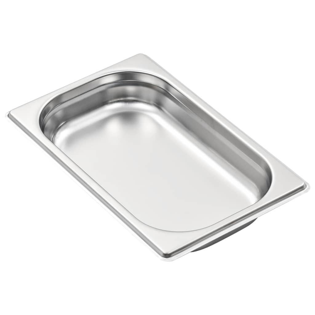 Gastronormbehälter 12 Stk. GN 1/4 20 mm Edelstahl