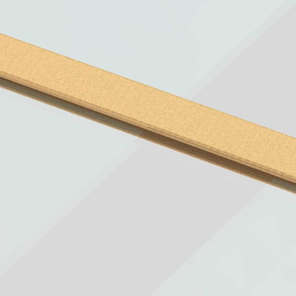 Schiebetür Aluminium und ESG Glas 90x205 cm Schwarz