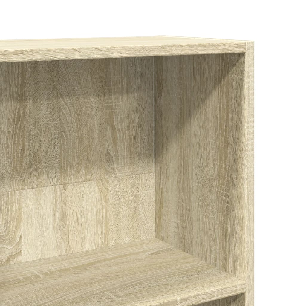 Bücherregal Weiß 80x30x189 cm Holzwerkstoff
