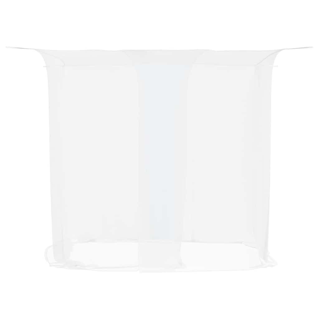 Moskitonetz zum Aufhängen 156 Mesh Weiß 220x100x150 cm