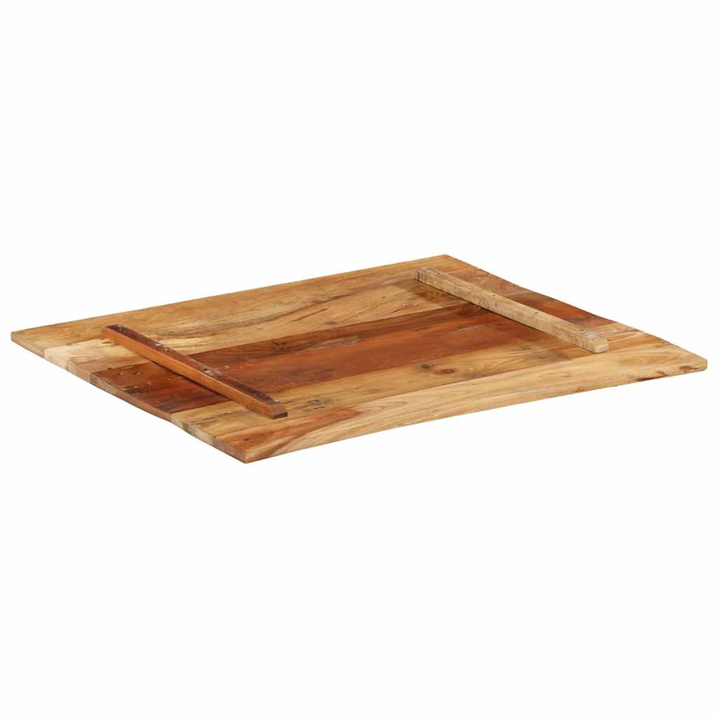 Tischplatte Massivholz Akazie 15-16 mm 60x80 cm