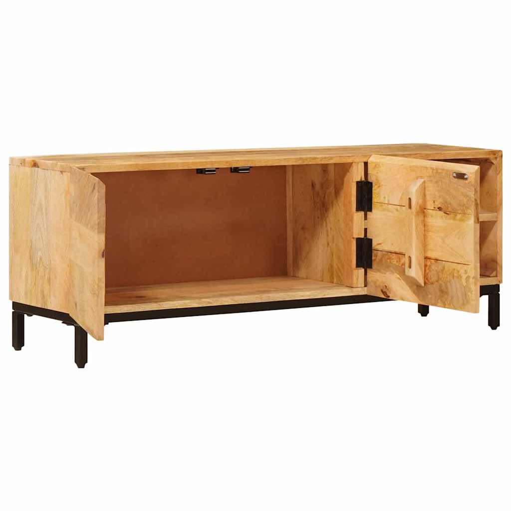 TV-Schrank 145x30x41 cm Massivholz Mango