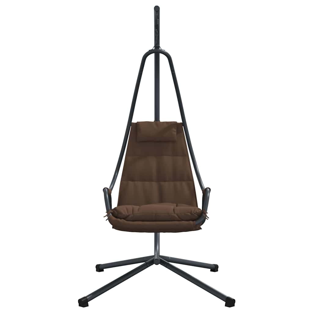Hängendes Ei-Stuhl Anthrazit 94 x 107 x 196,5 cm Stahl