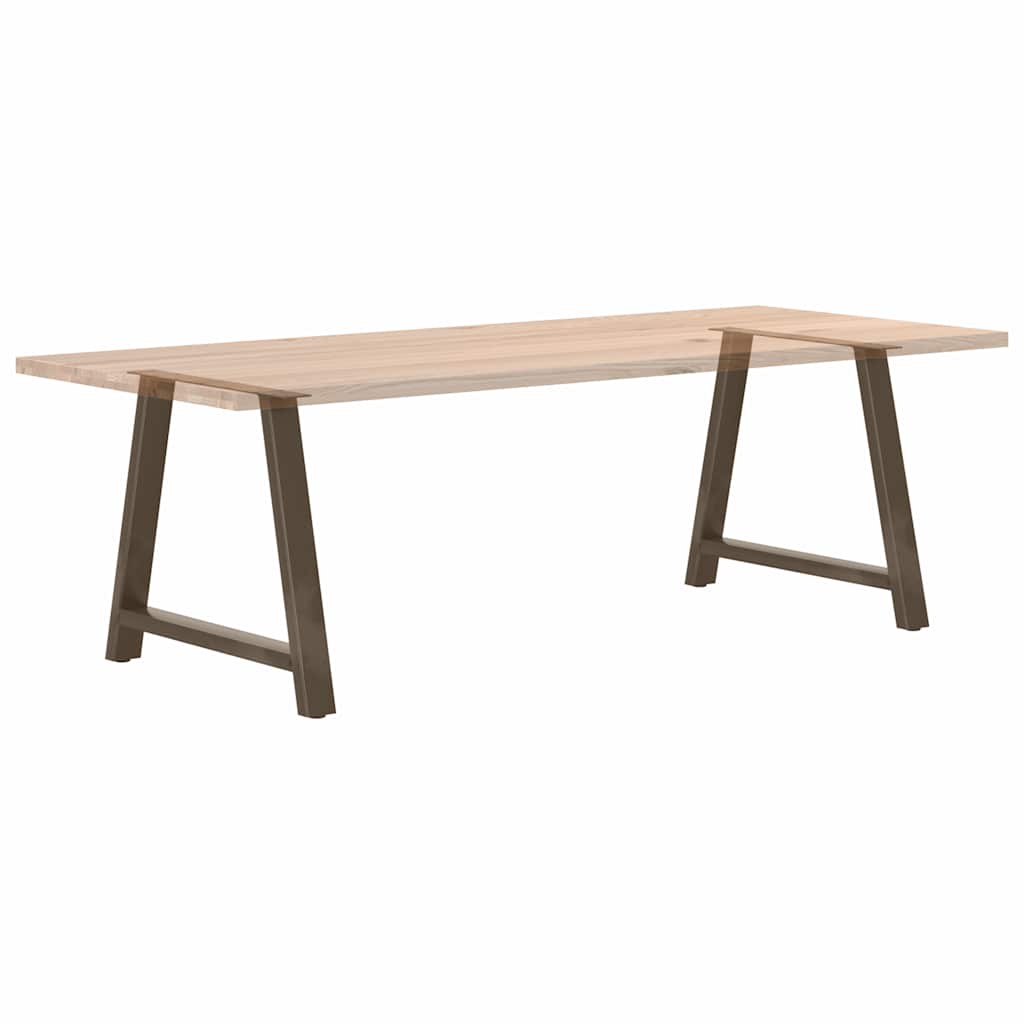 Couchtischbeine A-Form 2 Stk. 30x(30-31) cm Stahl