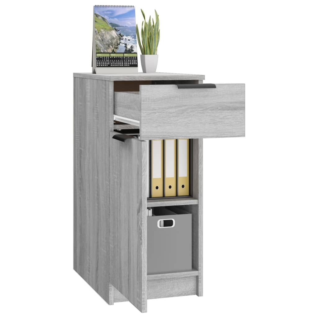 Büroschrank Weiß 33,5x50x75 cm Holzwerkstoff