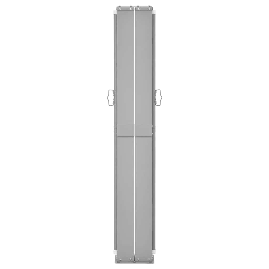 Ausziehbare Seitenmarkise 160×600 cm Braun