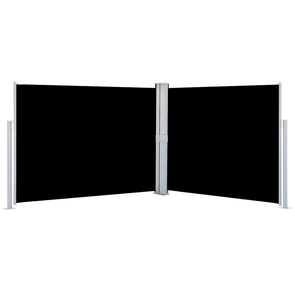 Ausziehbare Seitenmarkise 160×600 cm Braun