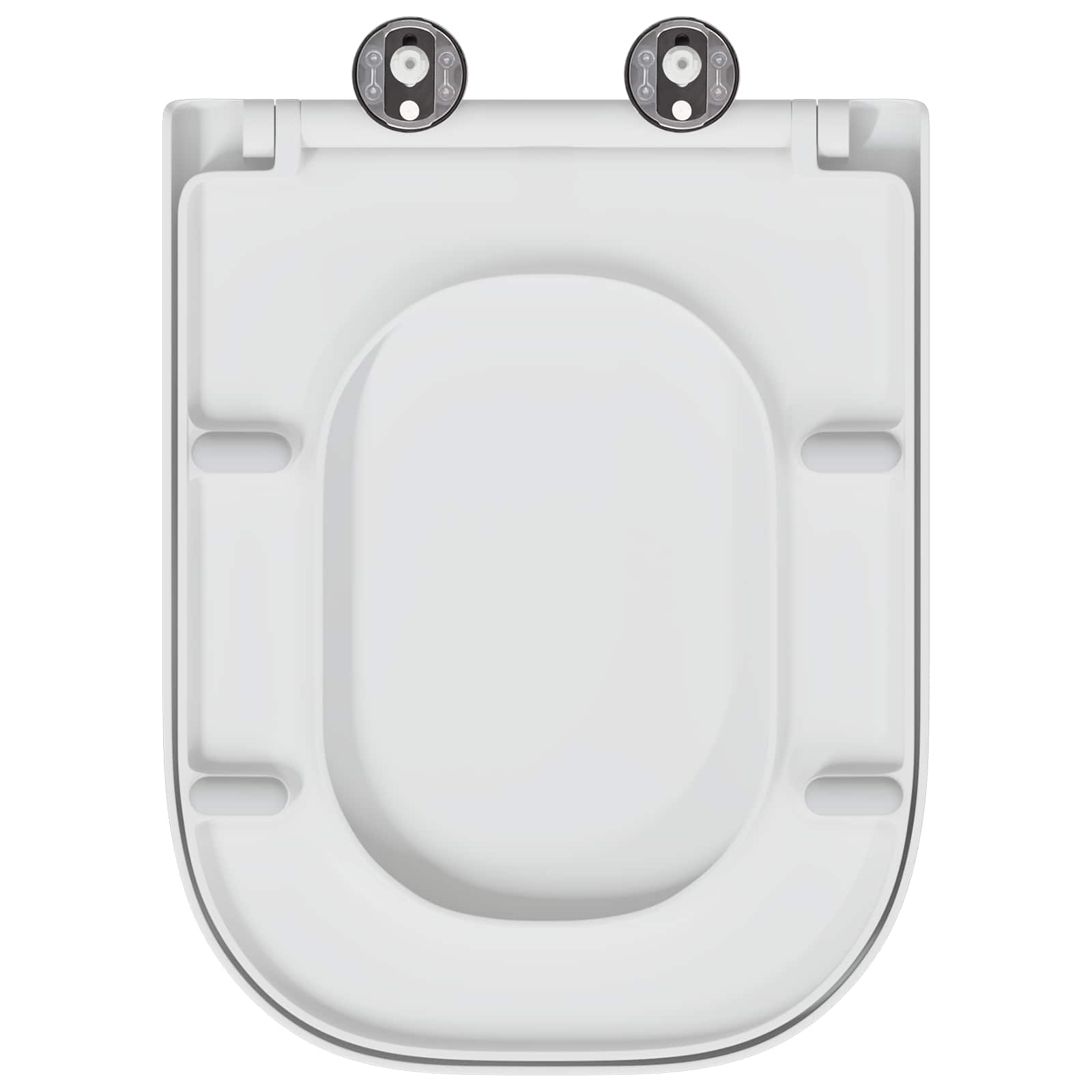 Toilettensitz Anthrazit 47,5 x 35 x 3,6 cm Duroplast
