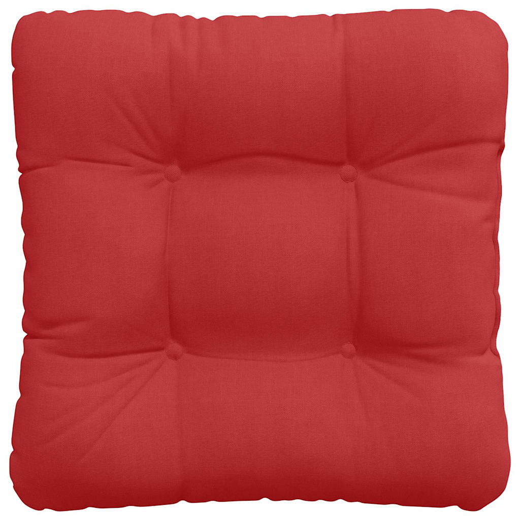 Sitzkissen 4 pcs Hellgrau 40 x 40 x 12 cm Stoff