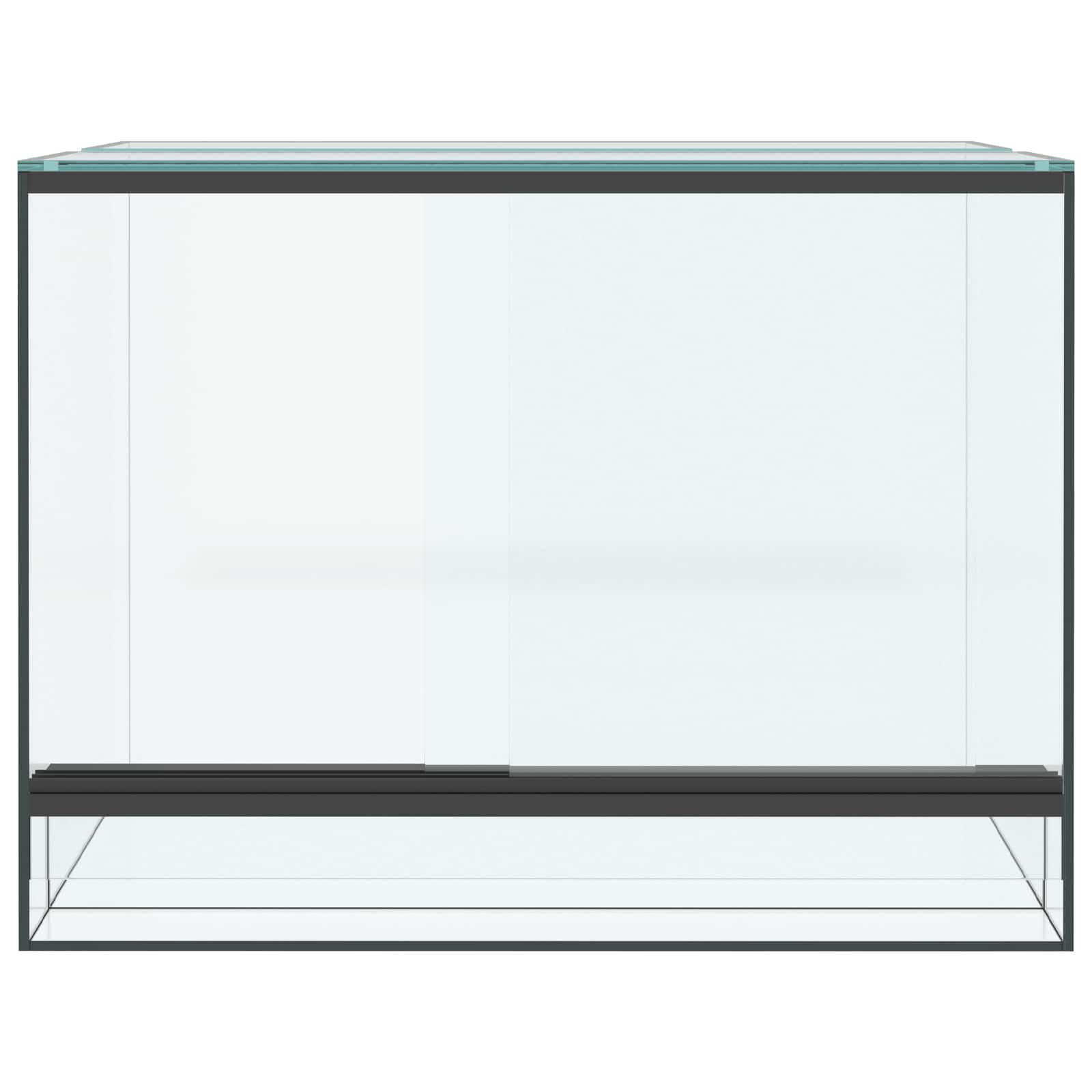 Terrarium mit Speicher Transparent 30 x 30 x 30 cm Glas
