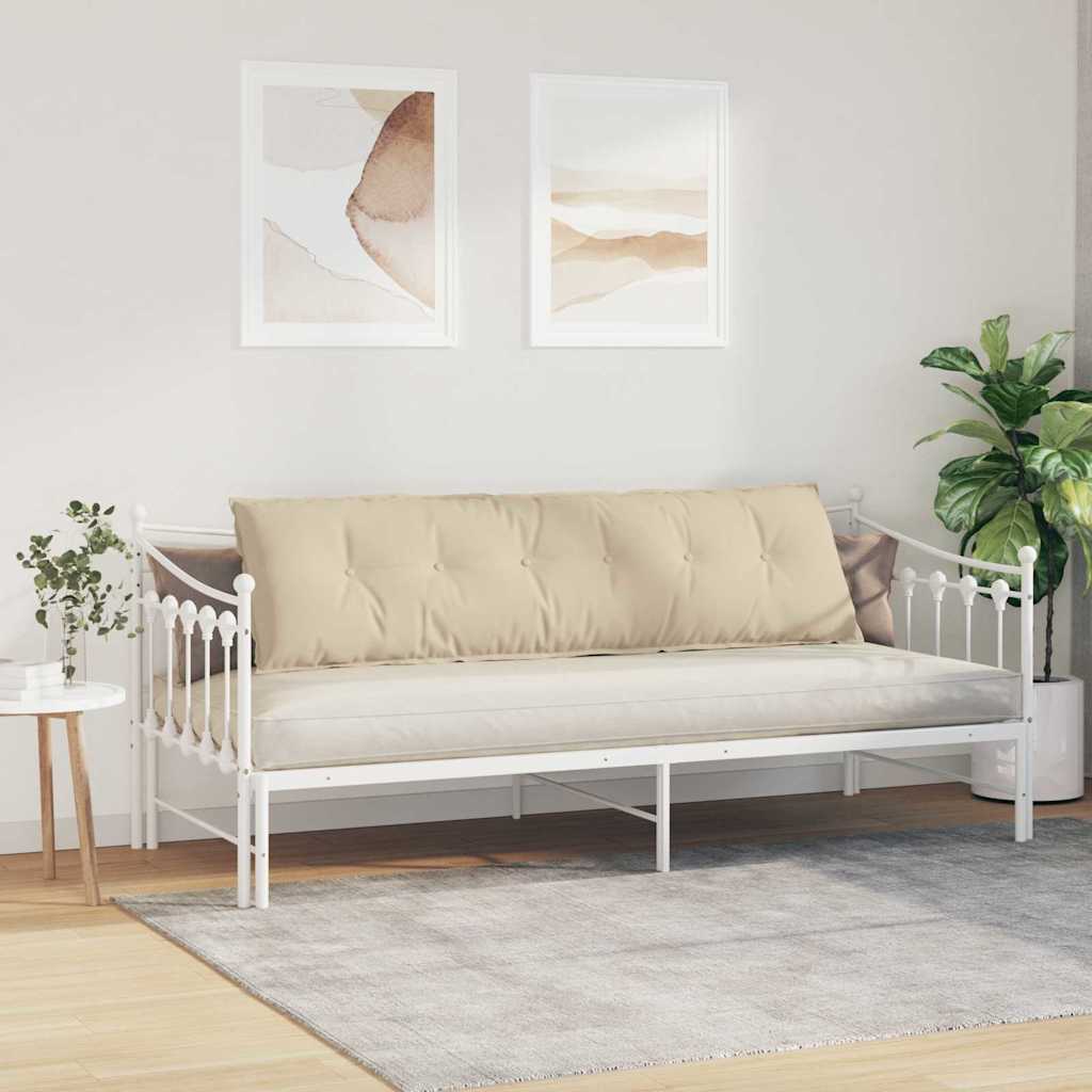 Rückenkissen Taupe 50 x 45 cm Mikrofaserstoff
