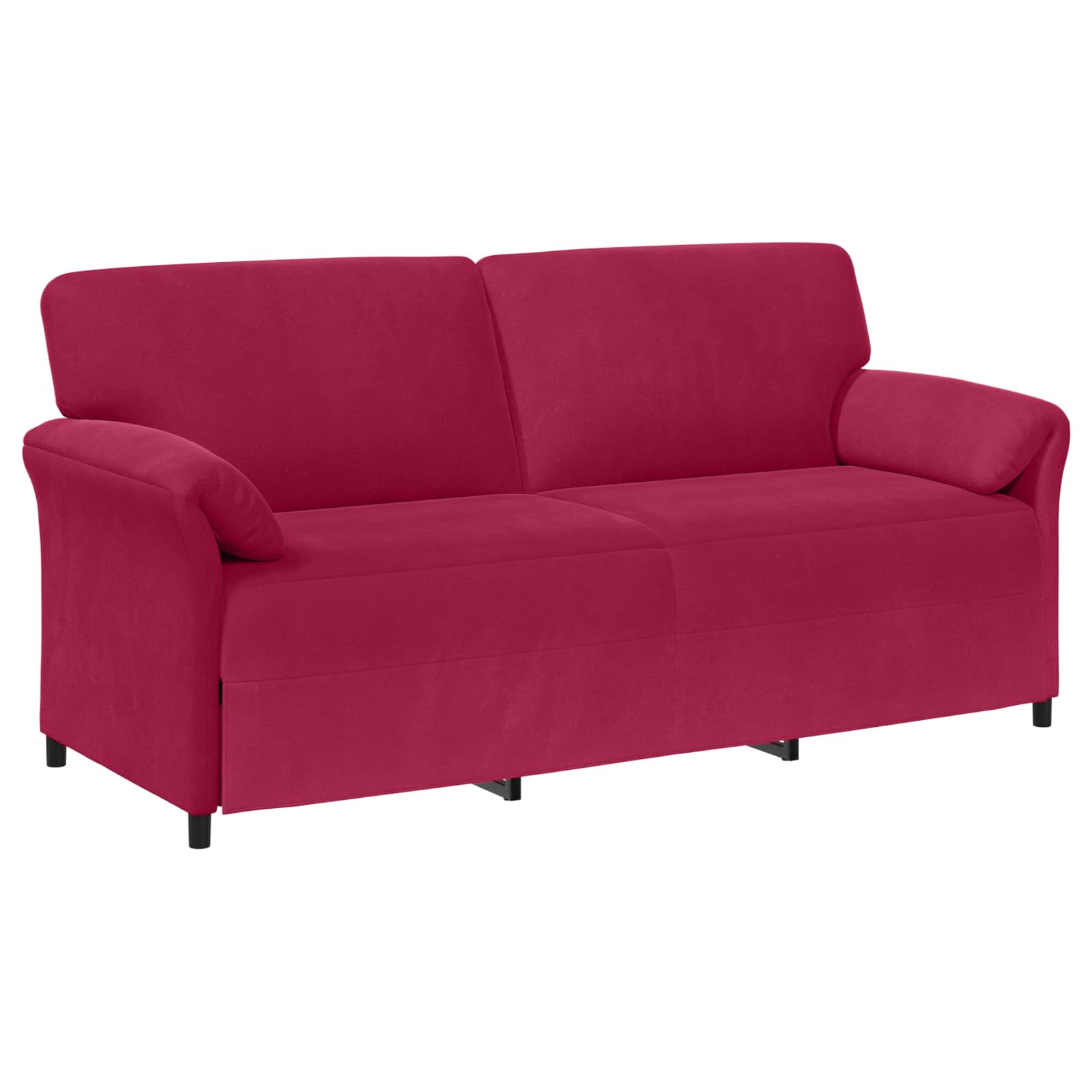 1-Sitzer Sofa Hellgrau 88 x 83 x 95 cm Samt