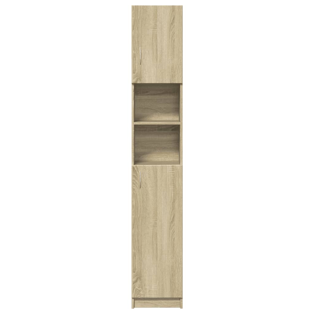 Waschmaschinenschrank-Set Weiß Holzwerkstoff