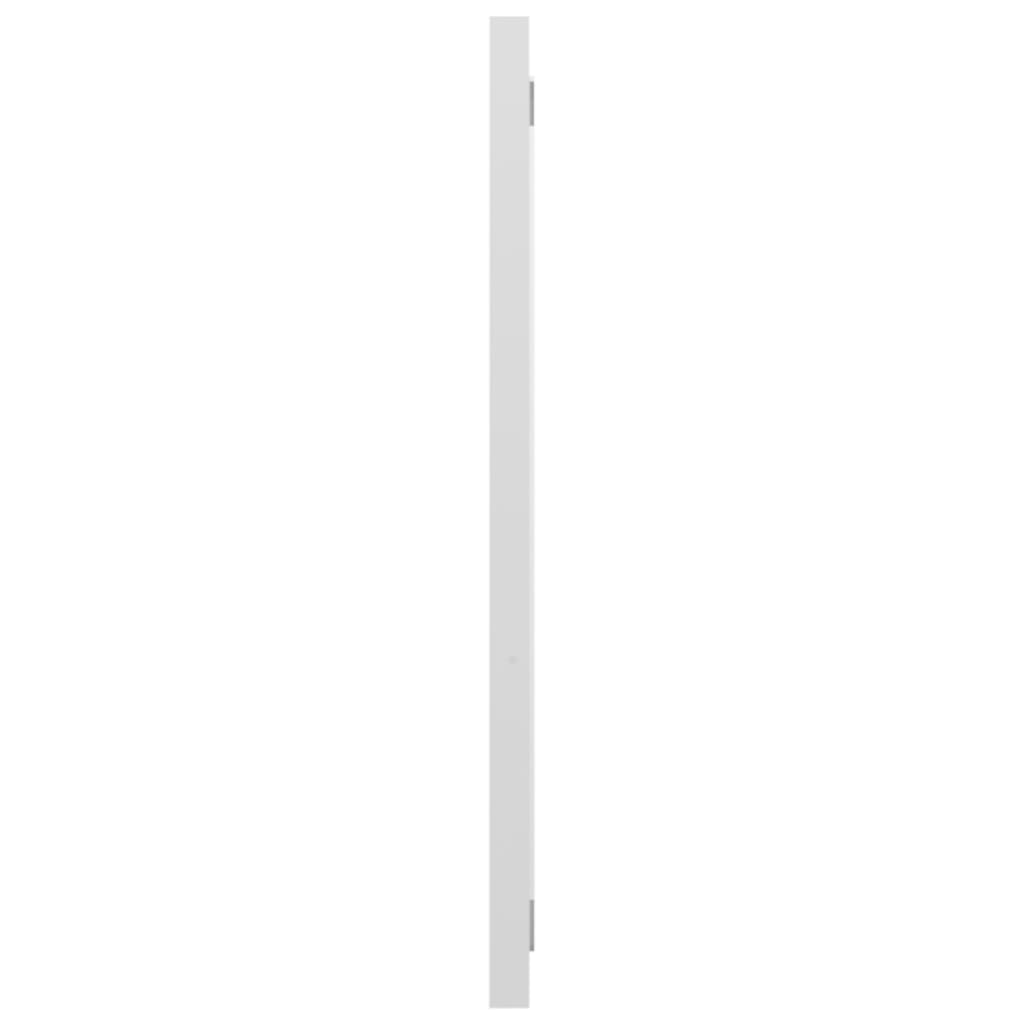 Badspiegel Weiß 40x1,5x37 cm Holzwerkstoff