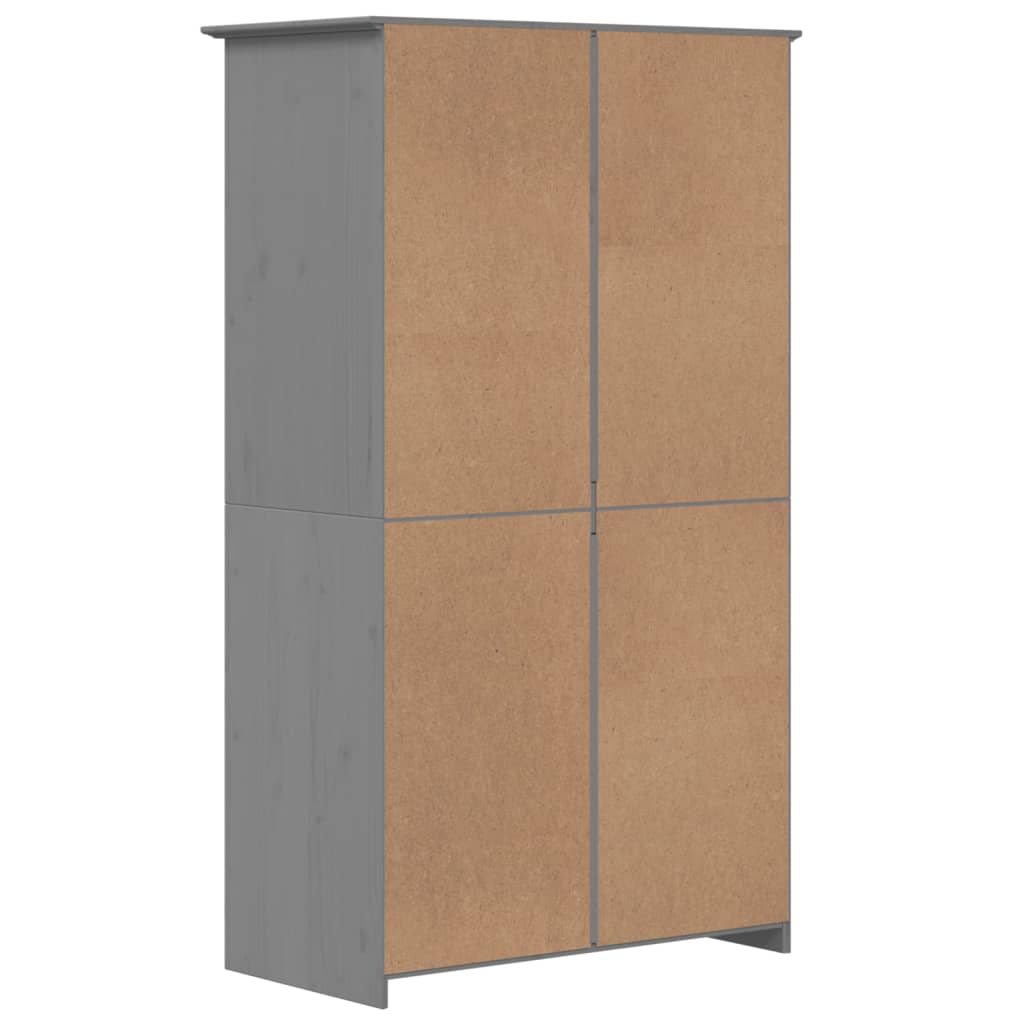 Kleiderschrank BODO Honigbraun 53,5 x 99 x 173 cm Holzwerkstoff