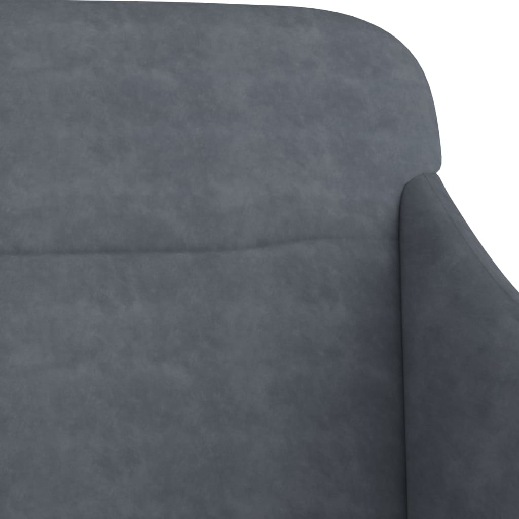 Sitzbank Dunkelgrün 110x76x80 cm Samt