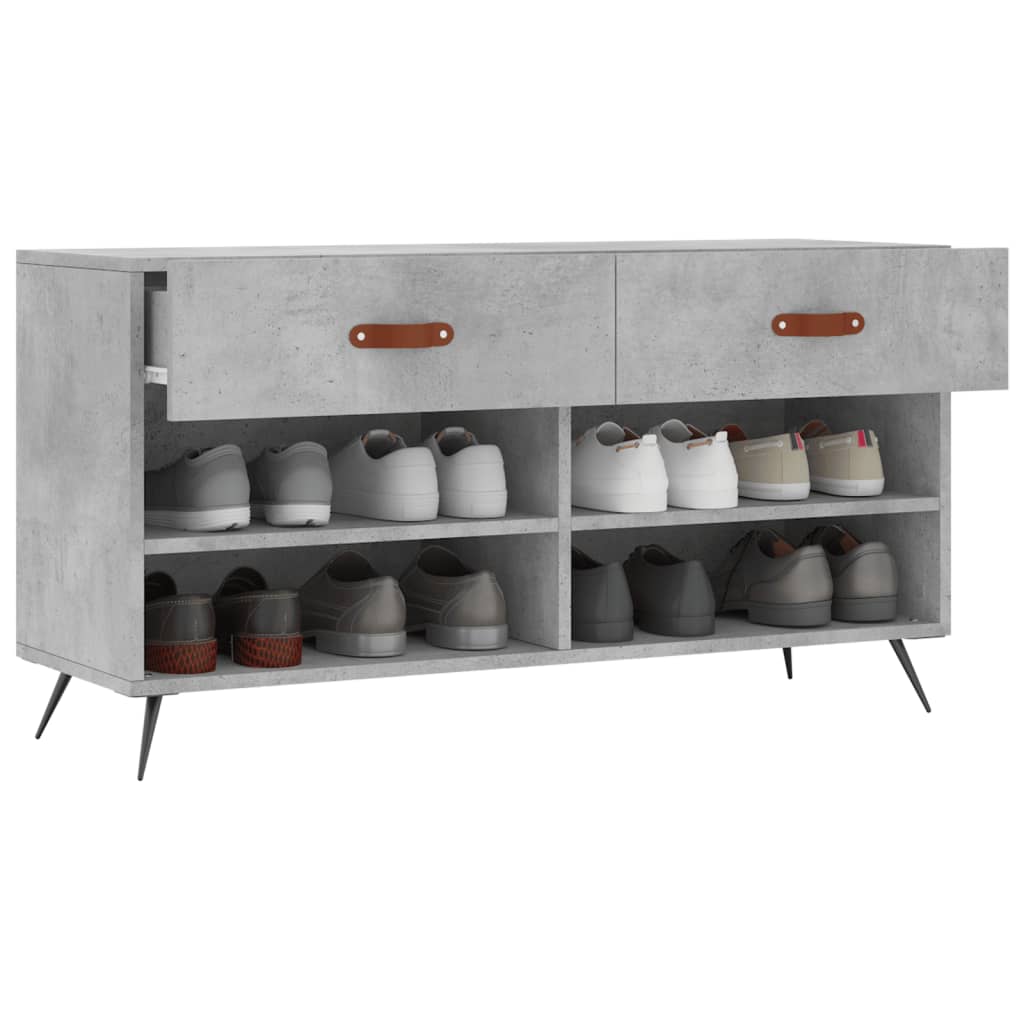 Schuhbank Weiß 102x35x55 cm Holzwerkstoff