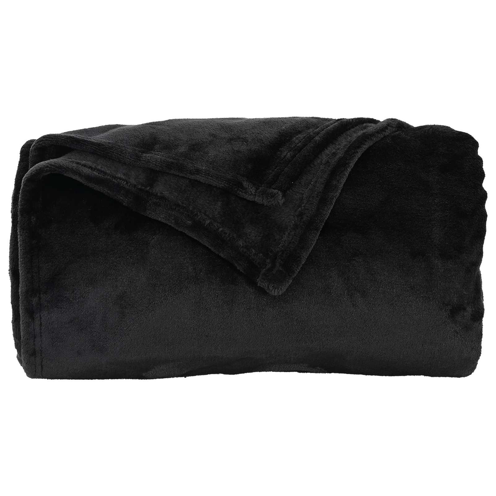 Überwurfdecke Beige 130 x 150 cm Fleece