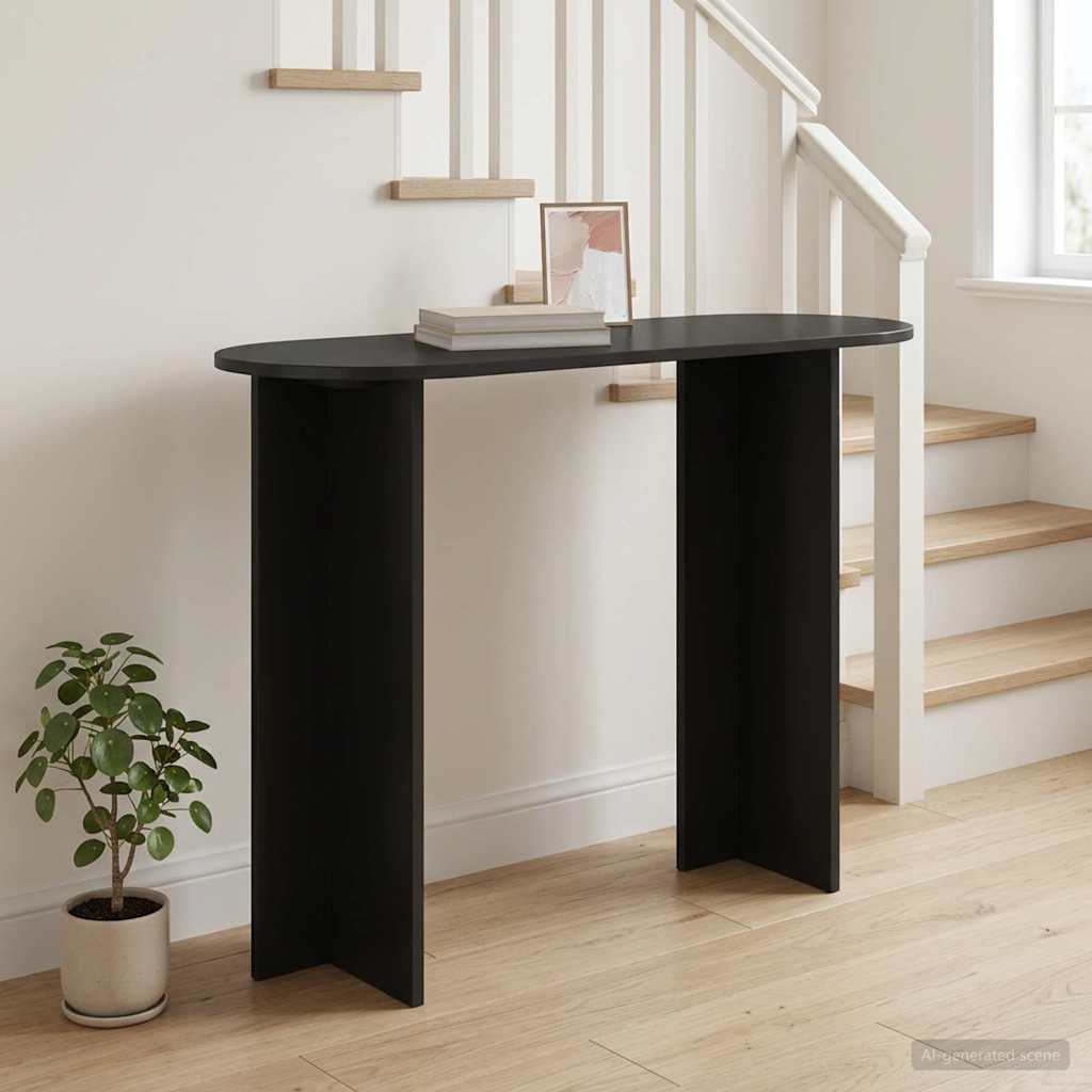 Konsolentisch Weiß 100 x 39,5 x 75 cm Holzwerkstoff