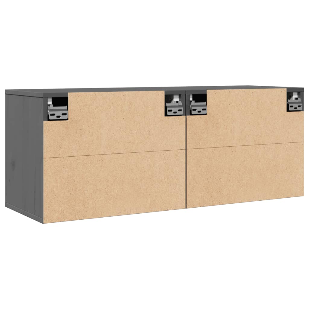 Wandschrank 45x30x35 cm Massivholz Kiefer