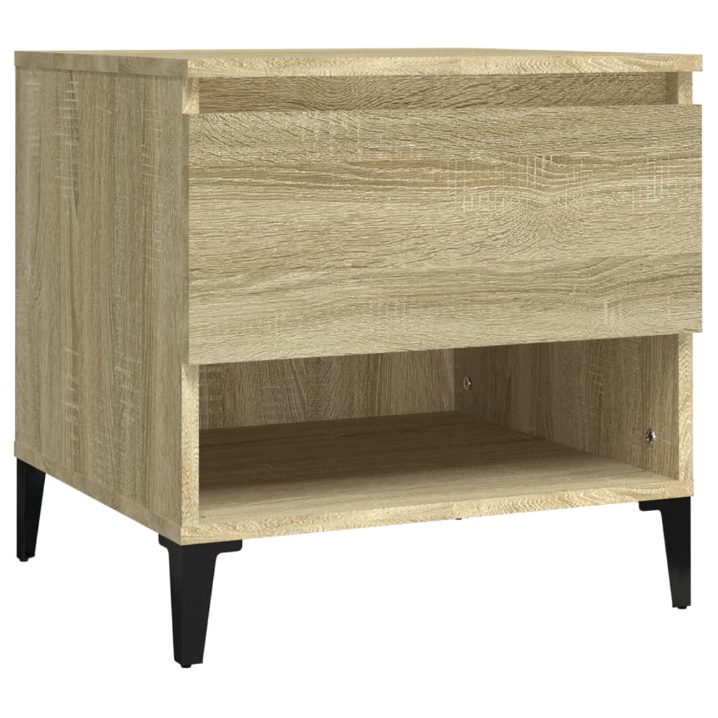 Beistelltisch Weiß 50x46x50 cm Holzwerkstoff