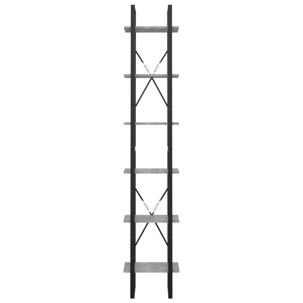 Bücherregal 3 Fächer Weiß 40x30x105 cm Holzwerkstoff