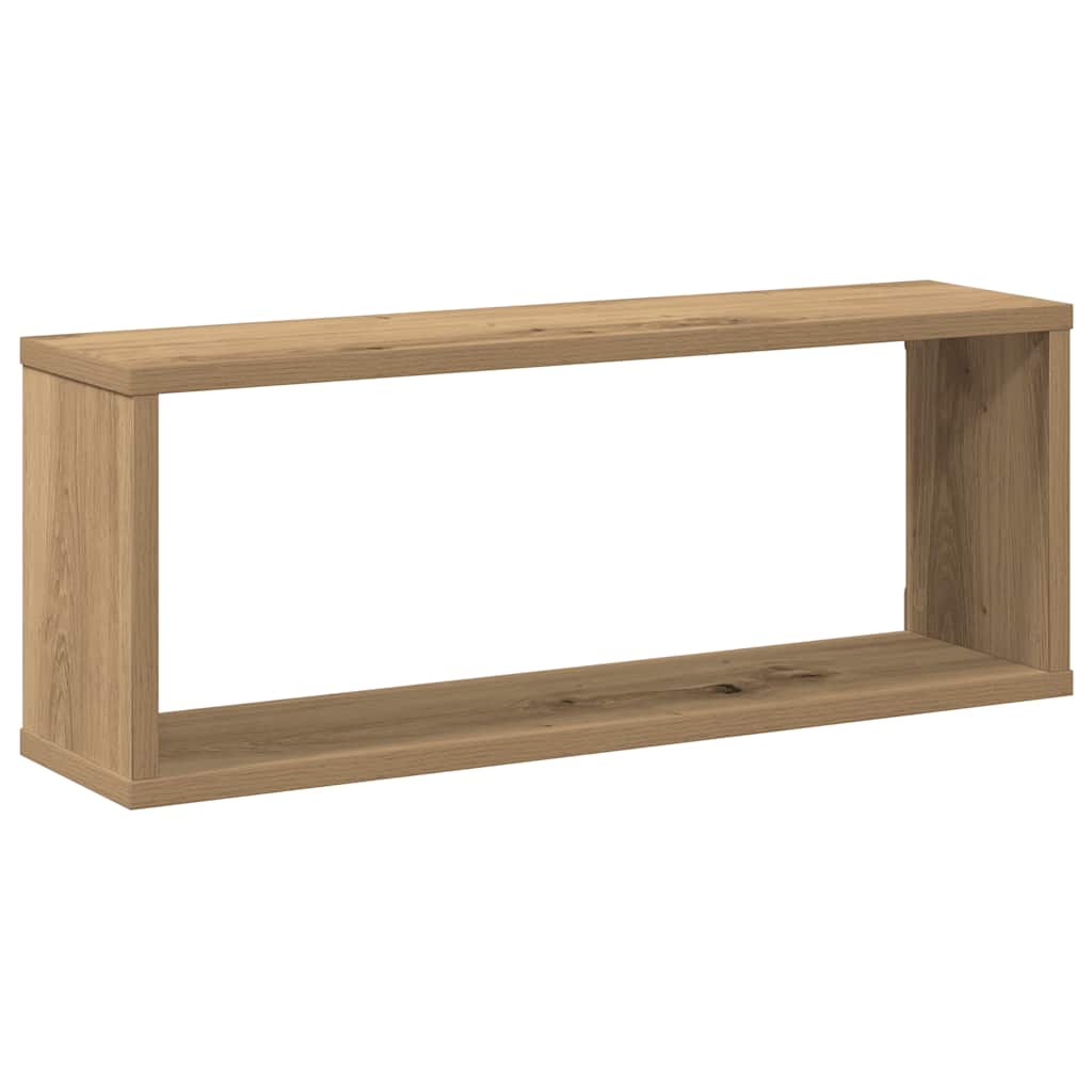 Würfelregale 2 Stk. Weiß 30x15x30 cm