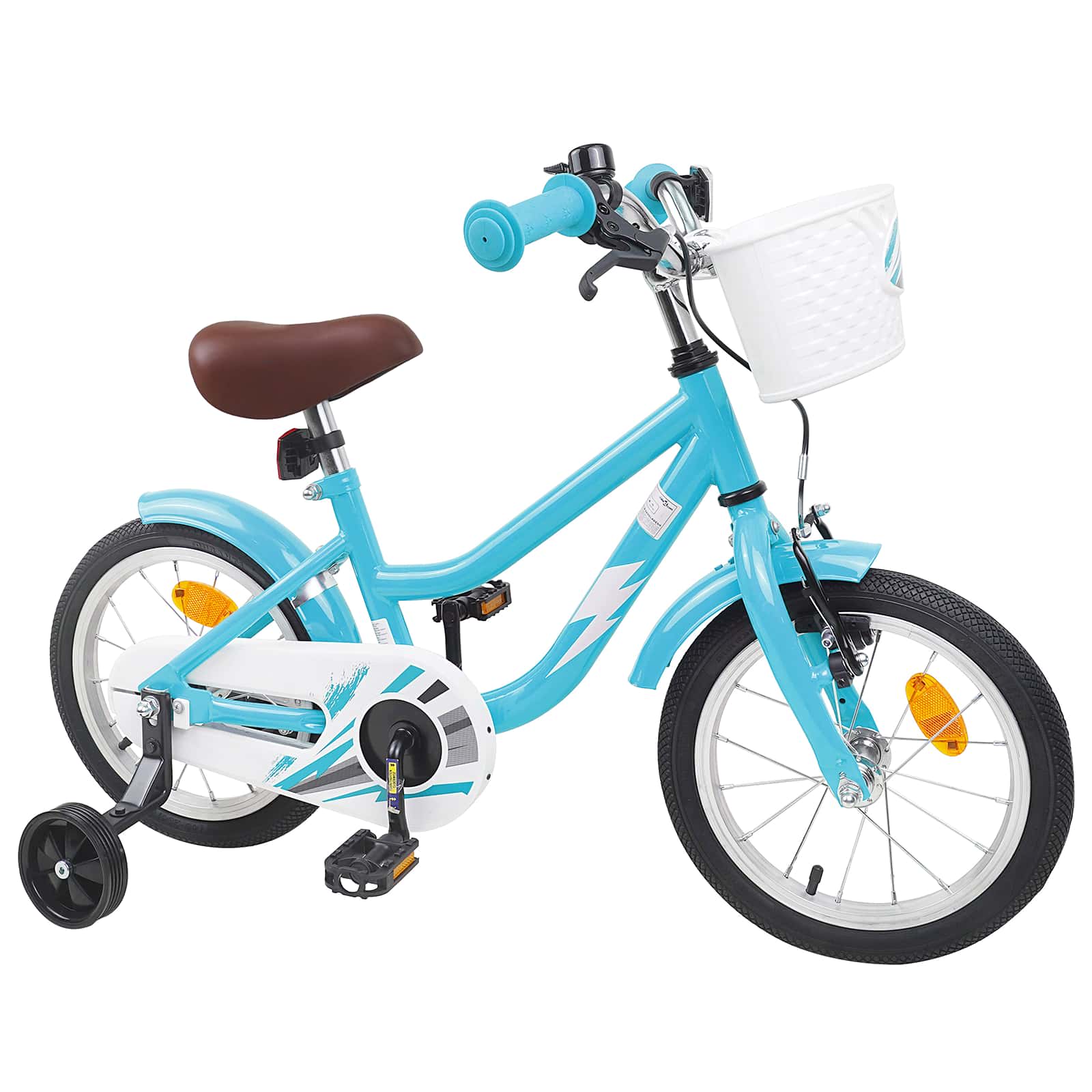 Kinderfahrrad 12 Zoll für 2-4 Jahre alt Hellrosa