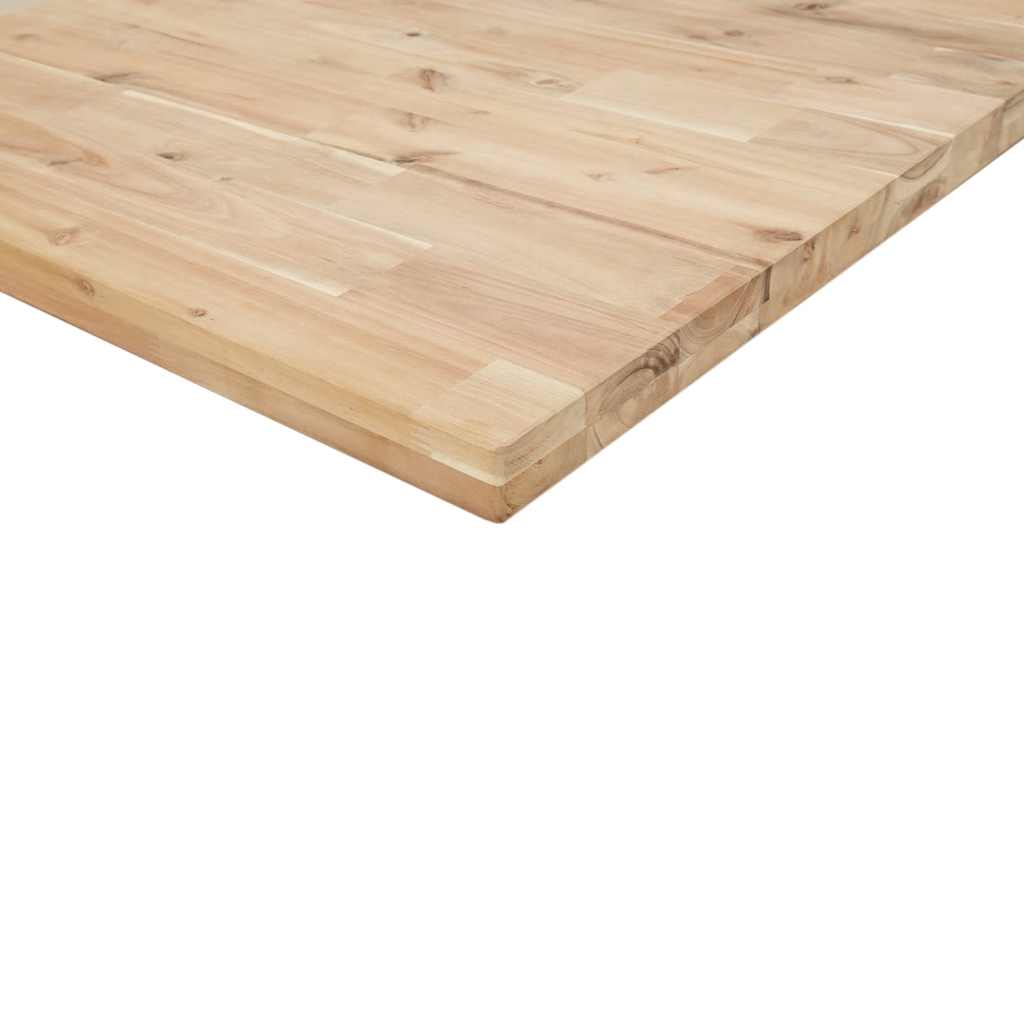 Schreibtischplatte Unbehandelt 60x50x2 cm Massivholz Akazie