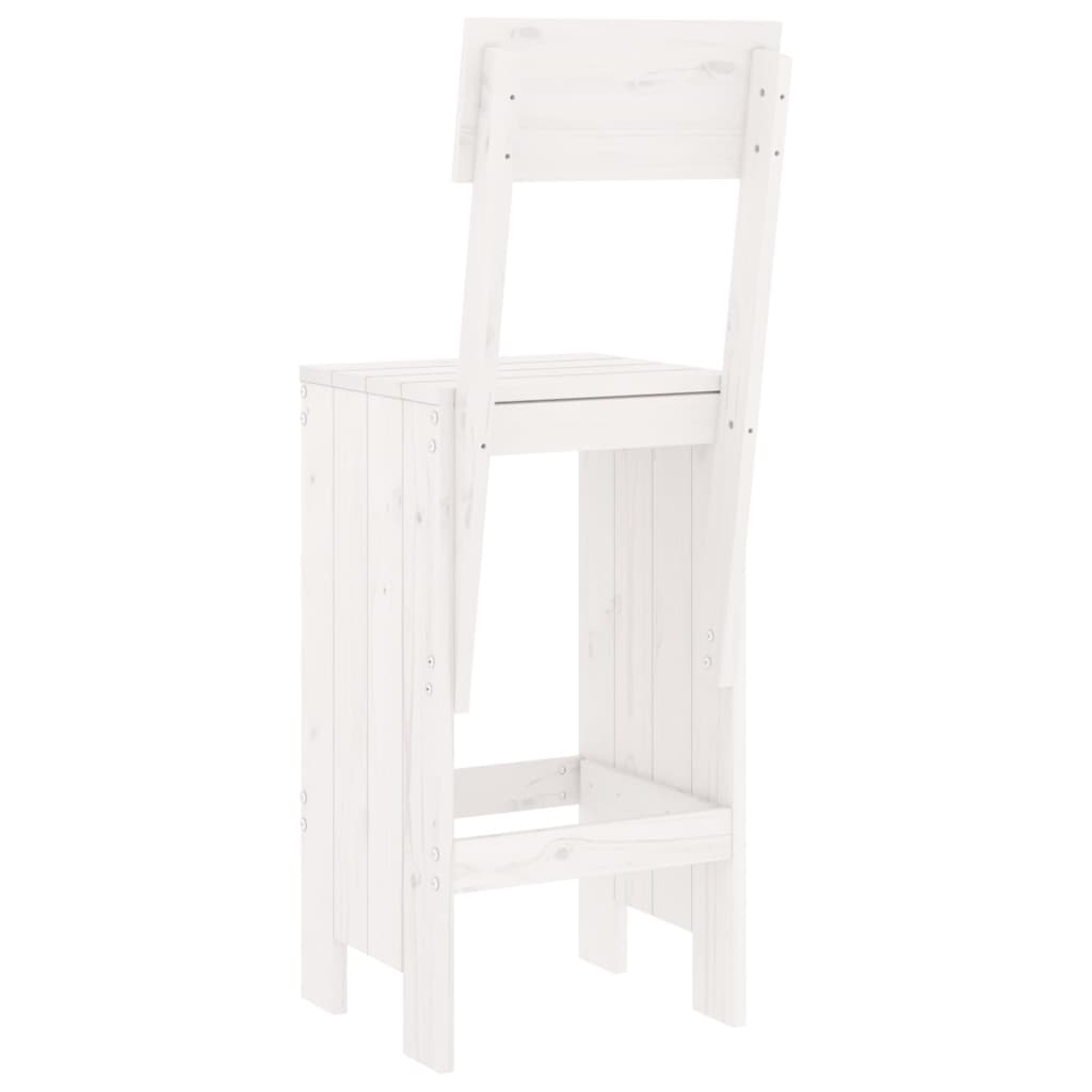 Barhocker 2 Stk. 40x42x120 cm Massivholz Kiefer