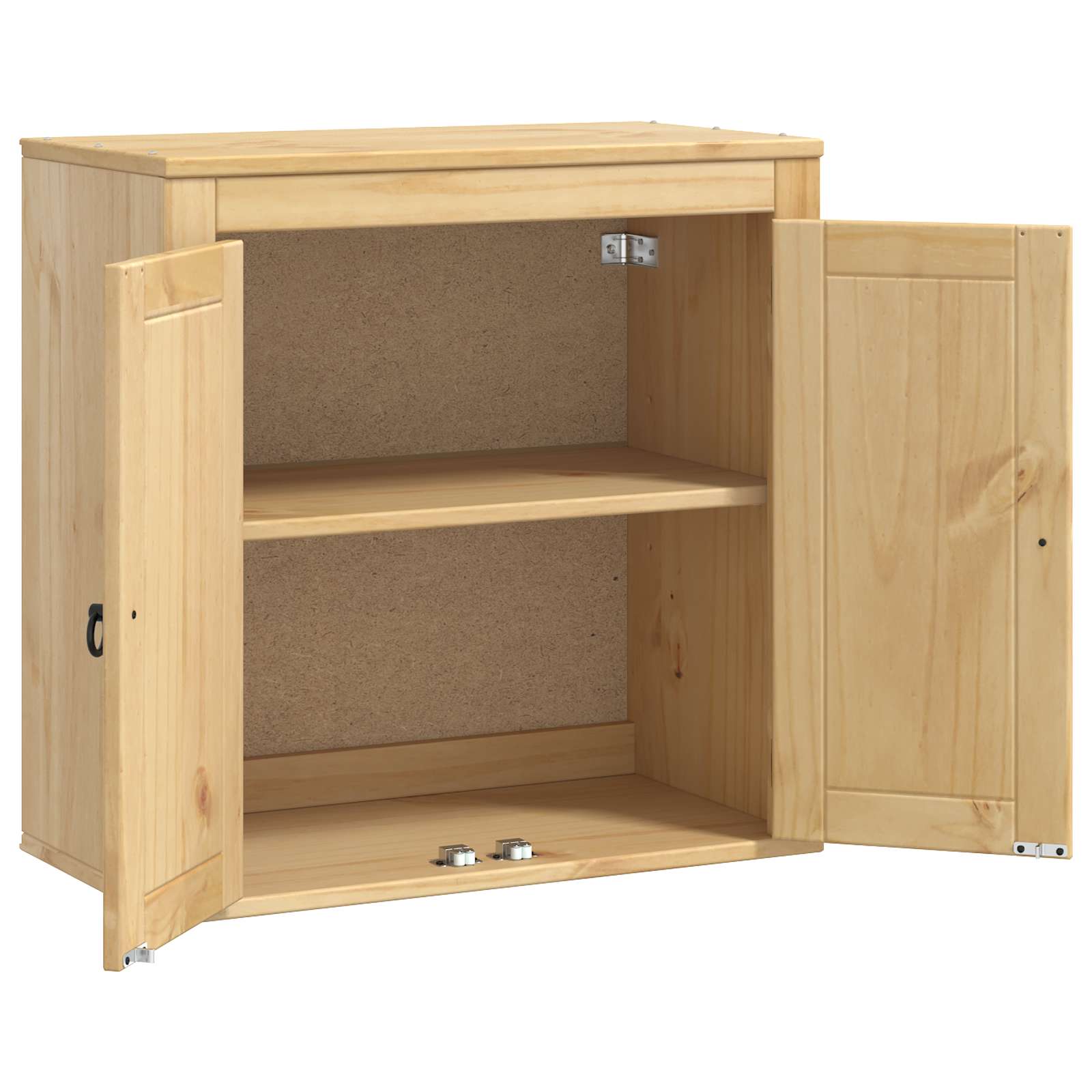 Schrank SKI Honigbraun 60 x 46 x 81,5 cm Massives Kiefernholz