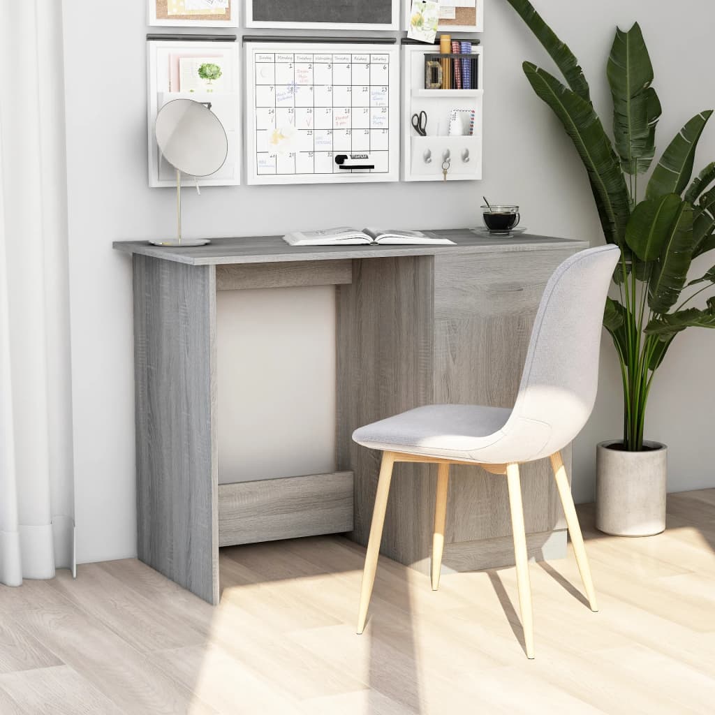 Schreibtisch Weiß 100×50×76 cm Holzwerkstoff
