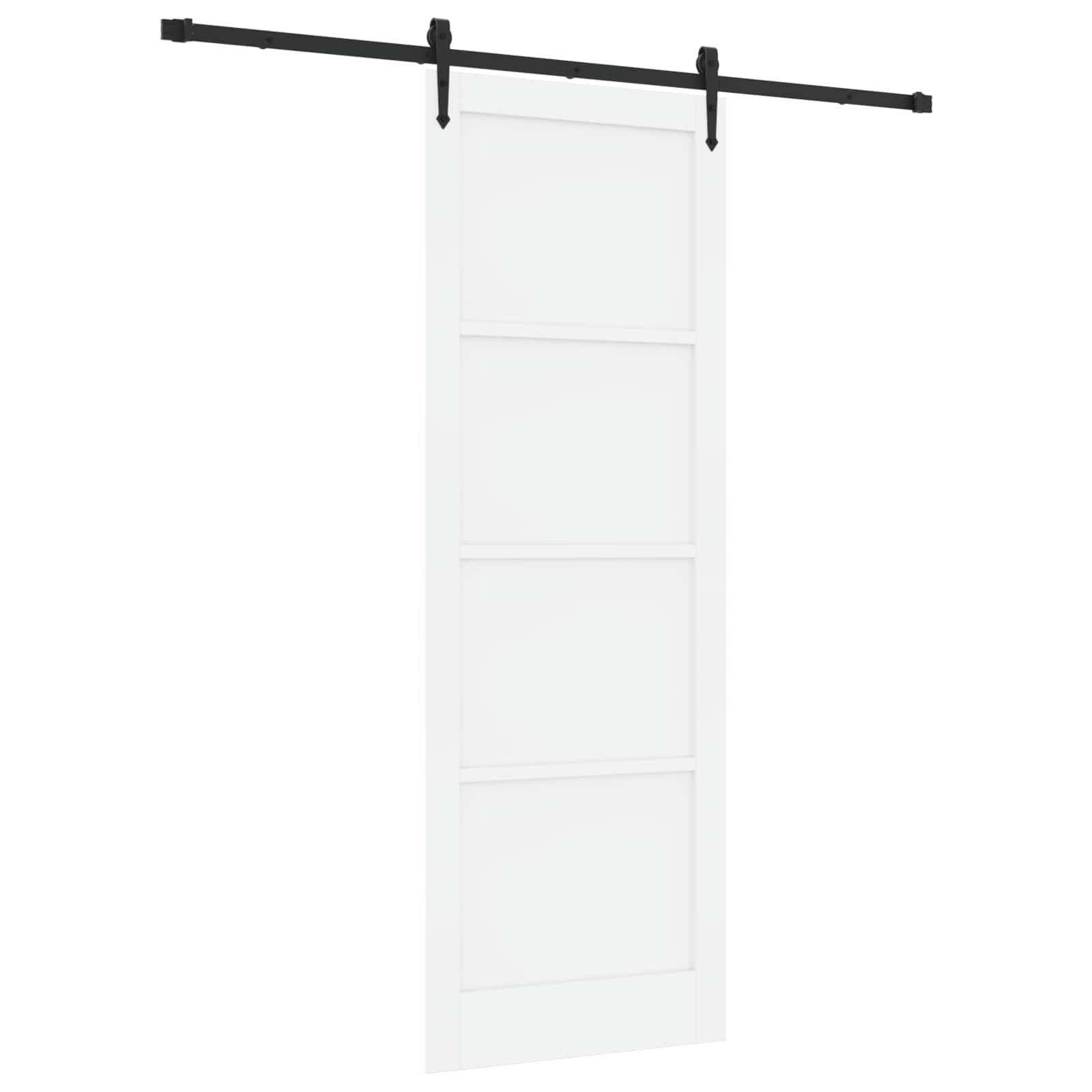 Schiebetür ORKDAL Natur 61 x 198,5 cm Massives Kiefernholz